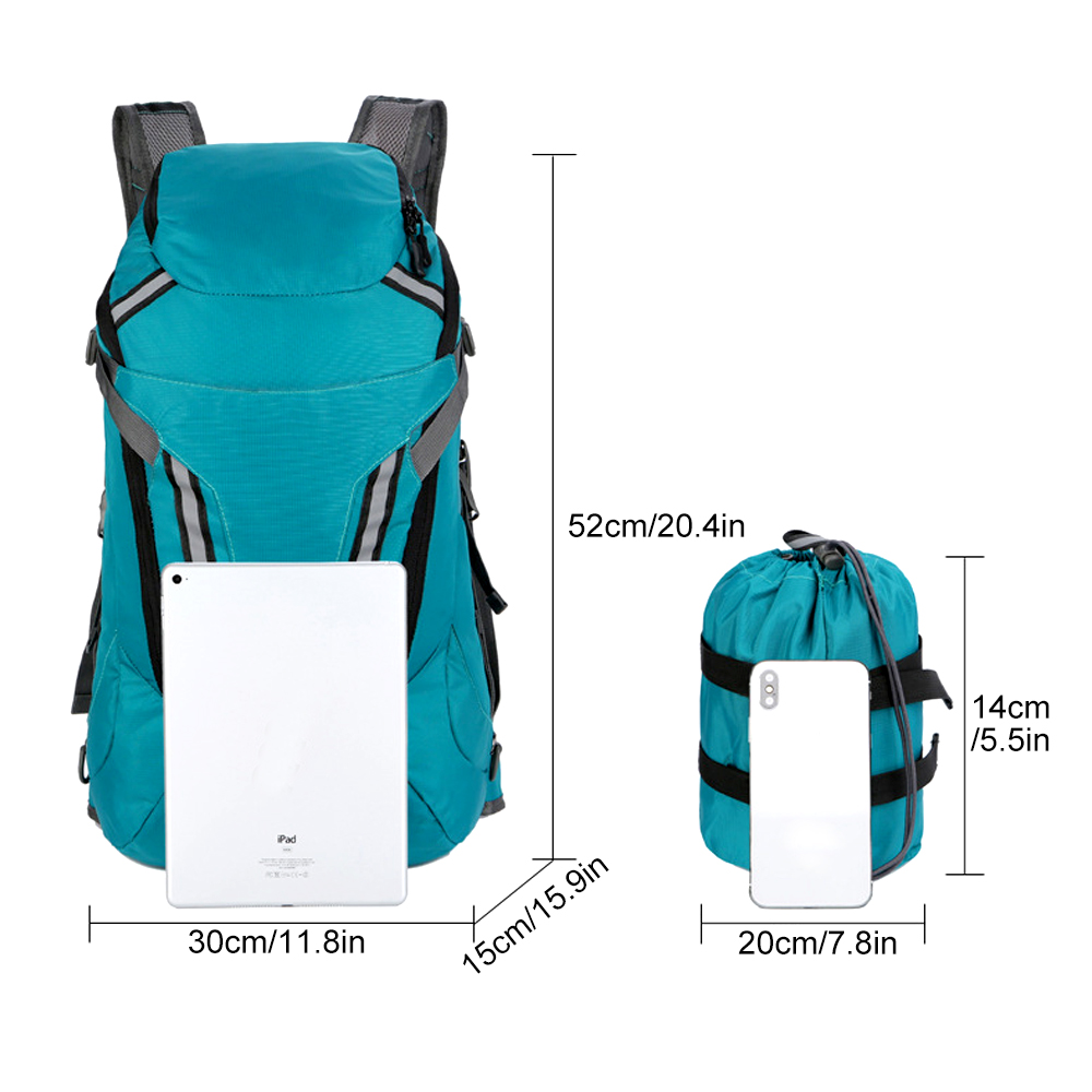 1PCS Foldable Hiking Backpack  – Packable Daypack Foldable recenzja i cena