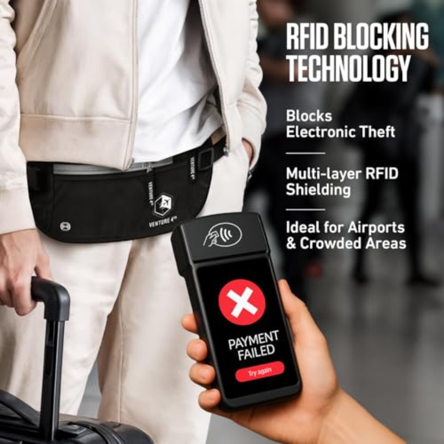 Money Belt for Travel Slim Hid – Passport Holder Rfid recenzja i cena