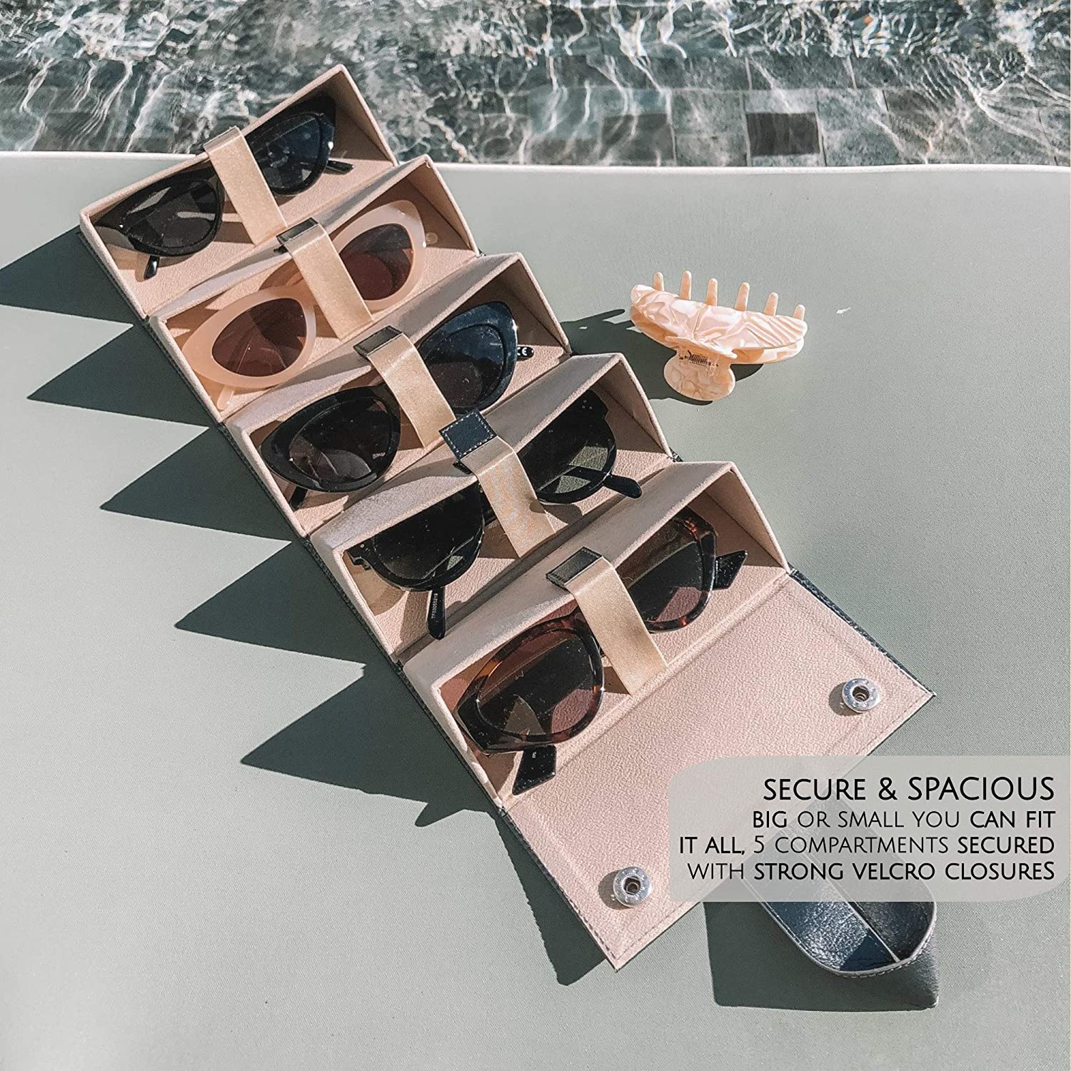 Glasses Storage  Eyewear Holde – Travel Accessories Gift Ideas recenzja i cena